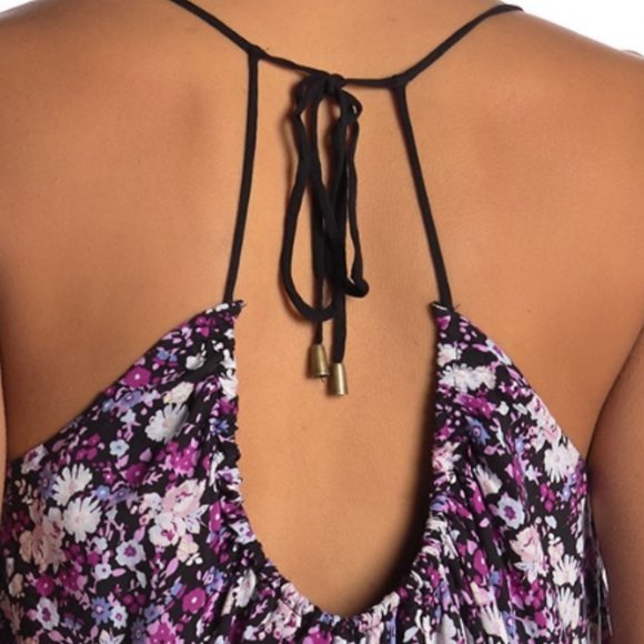 💙2xHP💙 Free People Daisy Babe Flowy Floral Crop Top XS - Picture 4 of 10